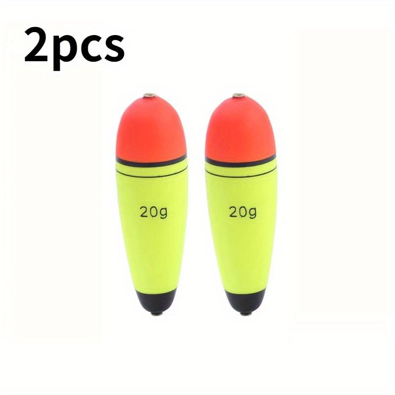 

2шт 20-80г поплавок для рыбалки из пенопласта, плавающий, плавучий, эластичный поплавок для рыбалки на камнях, поплавок Flotador, снасти 2pcs 20g зелёный