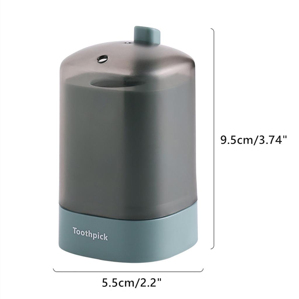Automatic Pop-up Toothpick Box Holder Container Portable Toothpick Dispenser