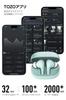 TOZO E2 True Wireless Bluetooth Independent Left and Right Stable Low Deep Clear Sound Clear Touch Charging Case Perfect for and Web Everyday Easy to