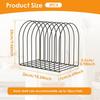 2 Pieces Hat Organizer Metal Caps Storage Holder Hat Rack Display Stand Bookshelf Storage Racks Desktop Storage Racks