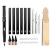 16-Piece Eternal Pencil Set: No Sharpening Needed with Eraser & Lead Art Tools