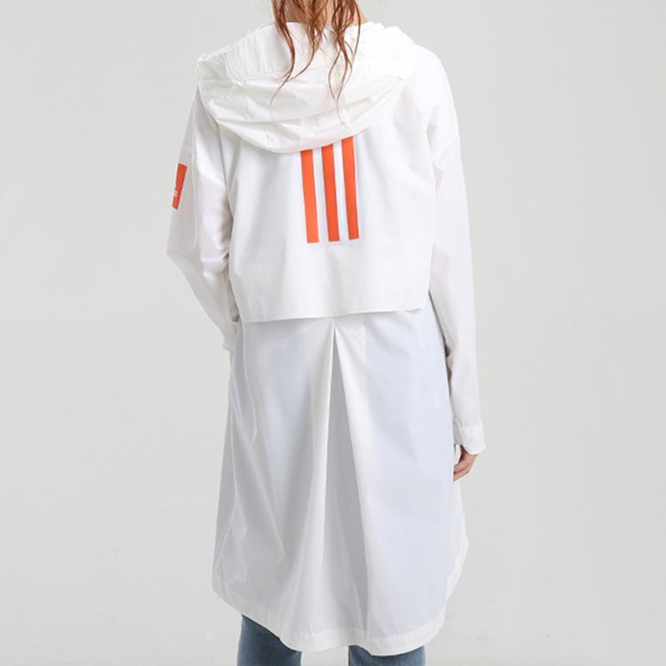 Adidas Myshelter Water-Resistant Outdoor Hooded Jacket Women Outerwear Bright-White FR9534