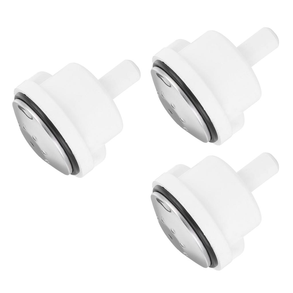 3pcs Bathtub Air Jet Plastic Bathtub Air Bubble Nozzle with 9 Holes for Spa Pool Accessory