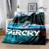 3D Game Farcry Cartoon Printed Blankets Flange Warm Blanket Soft and Comfortable Blanket Picnic Blankets Birthday Gift