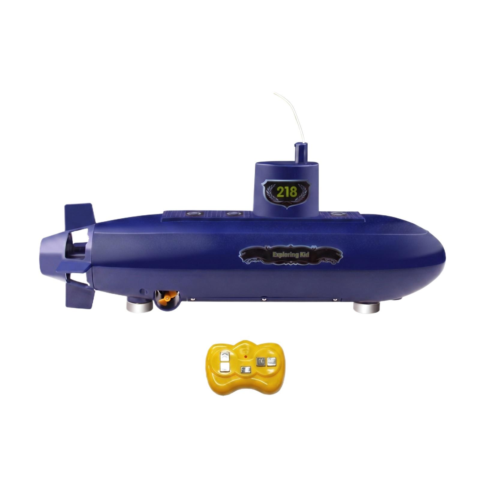 Remote Control Submarine Science Experiment Technology Toy for Kids Educational Underwater Exploration Model with Wireless Controller