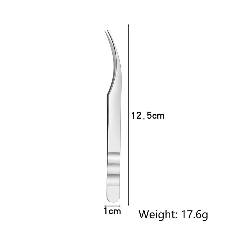 High Precision Eyelash Tweezers Beauty Eyelash Professional Grafting Eyelash High-Precision Flowering Tweezers