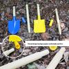 2Pcs Child Safe Wooden Rakes Shovel Set For Yard Work Sand Play Detachable Head Wooden Construction Gardening Toy