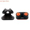 Y4UA Boat Cleats Bearing Carbo Cleat Portable Marine Line Cleats Kayak Accessories Wire Rope Fairlead for Canoe
