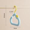 Cloud-Shaped Design Multi-Purpose Hanger Multifunctional Hanging Rack Closet Hook Organizer Plastic Material Hanging Rack