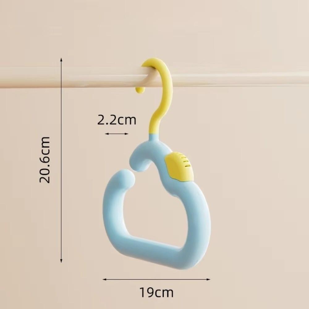 Cloud-Shaped Design Multi-Purpose Hanger Multifunctional Hanging Rack Closet Hook Organizer Plastic Material Hanging Rack