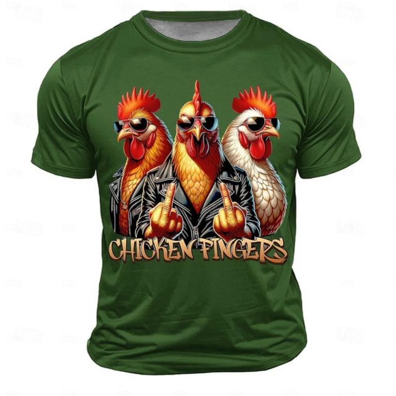 

2025 Мужская футболка с 3D-принтом, свободная повседневная мужская одежда, уличная одежда с круглым вырезом и коротким рукавом, мужская одежда 5XL