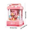 Mini Claw Machine Toy, Home Arcade Game, 180 Rotatable Claw, Music and Lights, USB Powered for 3-5 Years