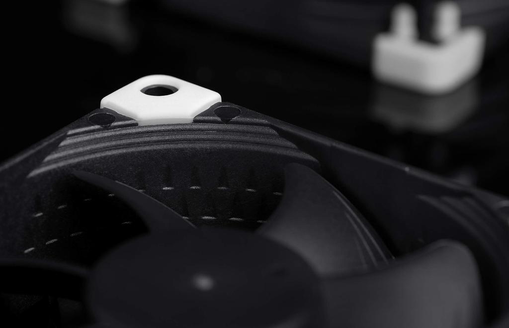 Noctua PWM Premium Tiché Připojení NF-A8 chromax.black.swap, Ventilátor, 4-Pin (80mm, Černá)