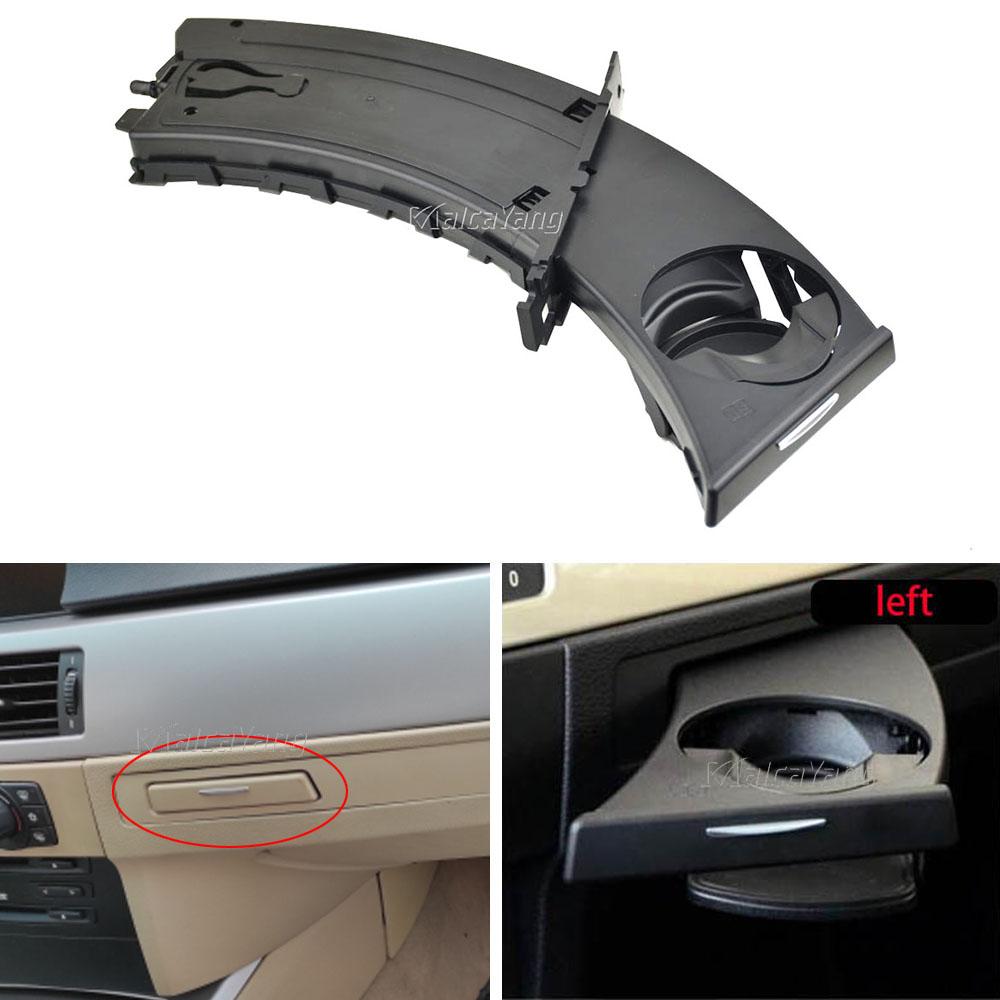 

For BMW E90 E91 E92 E93 316i 318d 318i 320d Car Drink Water Cup Bottle Dual Holder Fast Delivery 51459173463 51459173467 Black Left