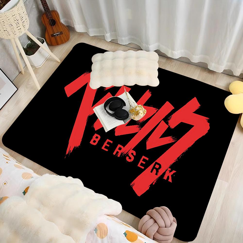 Berserk Guts Hallway Carpet Retro Multiple Choice Living Room Kitchen Rug Non-Slip Welcome Rug