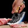 Kitchen Knife Stainless Steel Forged Knife Multifunctional Meat Cleaver Boning Knife with Bottle Opener Pocket Knife With Cover