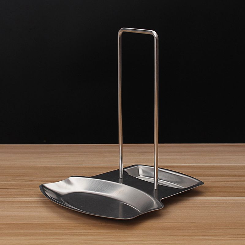 

Крышка кастрюли из нержавеющей стали и подставка для ложек, подставка-органайзер для хранения