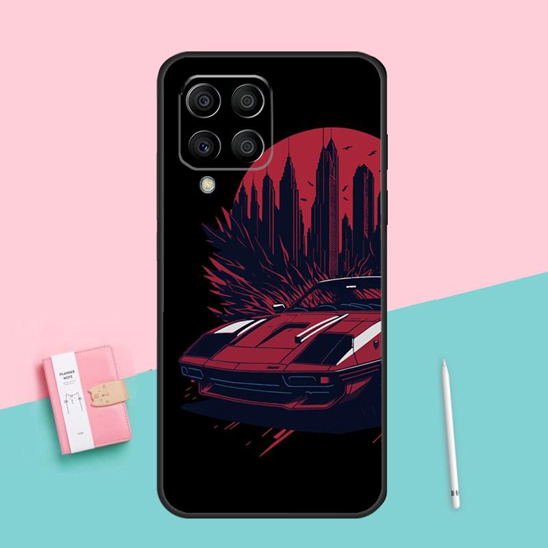 Japan JDM Sport Car For Samsung Galaxy M52 M32 M06 M16 M13 M14 M33 M12 M31 M55 M15 M11 M21 M35 M53 M34 M54 Case