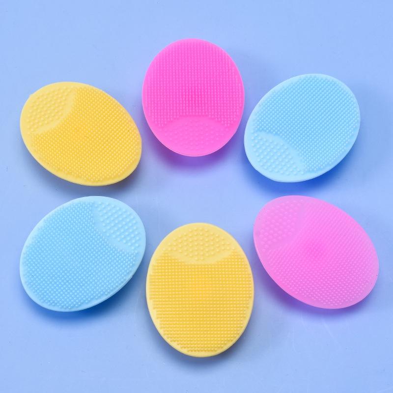 Soft Silicone Massage Brush Bath Head for Babies Hair Washing Leather Comb Newborn Children Hair Care Tools
