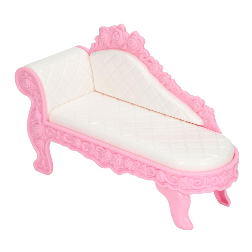 1:12 Scale Dollhouse Sofa Miniature Decor Simulation Dollhouse Furniture Sofa for Living Room