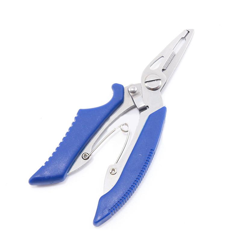 Fish Tackle Fish Lip Stainless Steel Control Scissor Snip Fishing Grip Set Nipper Pincer Accessory
