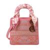 New heavy industry embroidered retro silk scarf portable Princess Diana bag versatile shoulder messenger bag