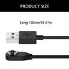Efficient USB Charging Cord Cable with Magnetic Attachment for OpenSwim S710 Headphones Intelligent Wearable Accessories