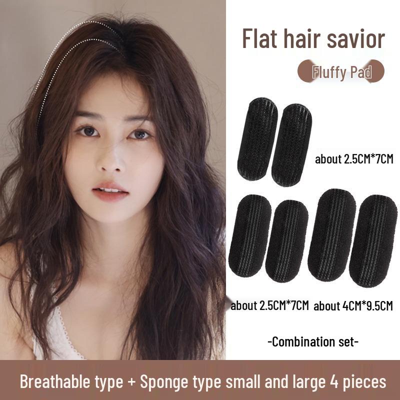 High Crown Hair Root Fluffy Wiglet - Invisible Hair Bun & Comb Accessory