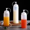 350/450/600Ml Squeeze Sauce Bottles Condiment Dispenser Large Mouth Dustproof Kitchen Seasoning Salad Sauce Olive Oil Bottle