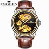 Couple Mechanical Watch Business Double-sided Hollow Men's Watch Waterproof Mechanical Gift Watch