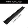Cover Between Counter and Top Filler Seal Strip for Washer Range Dryer Furniture Easy To Clean
