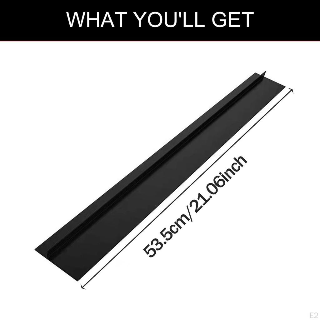Cover Between Counter and Top Filler Seal Strip for Washer Range Dryer Furniture Easy To Clean