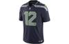 Nike Tricou de Fotbal Nike Dri-FIT NFL Limited pentru Bărbați, Fan Numărul 12 Seattle Seahawks 31NMSSLH78-6LS