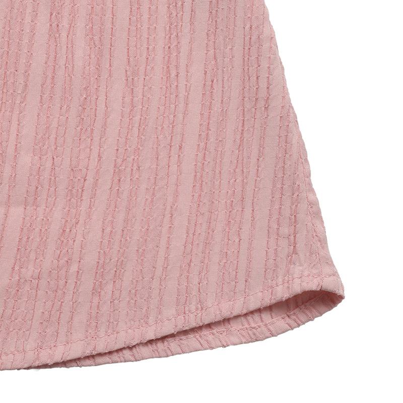 VEZFAA Moda damska Lato Wiosna Jednolity kolor Drukuj Krótki rękaw Dekolt w kształcie litery V Wysoka talia Casual Sukienki