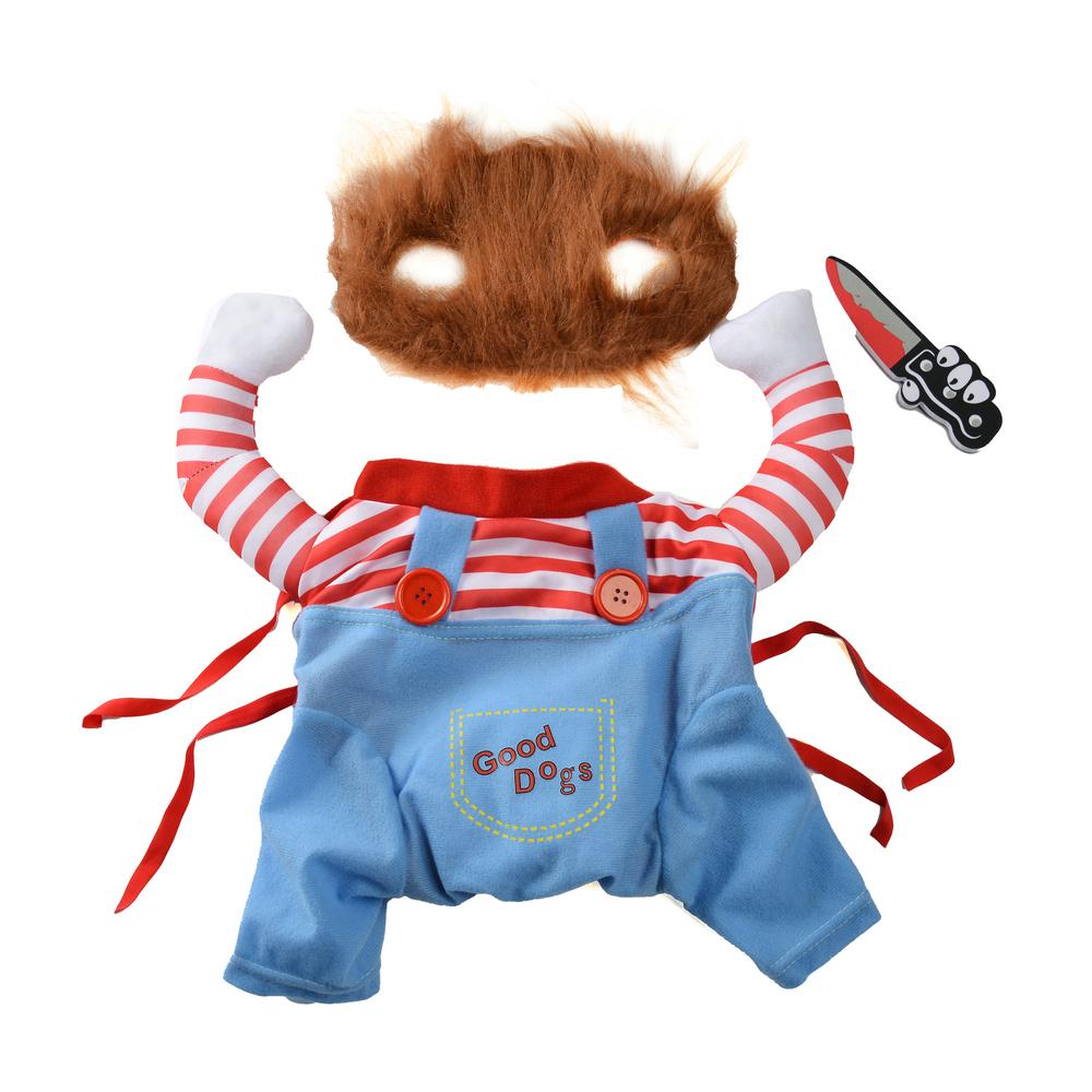 

Funny Dog Clothes with Hat Halloween Costume For Small Big Dogs Cat Cute Puppy Cosplay Outfits Pet Dress Up Jumpsuit Party Gifts XL