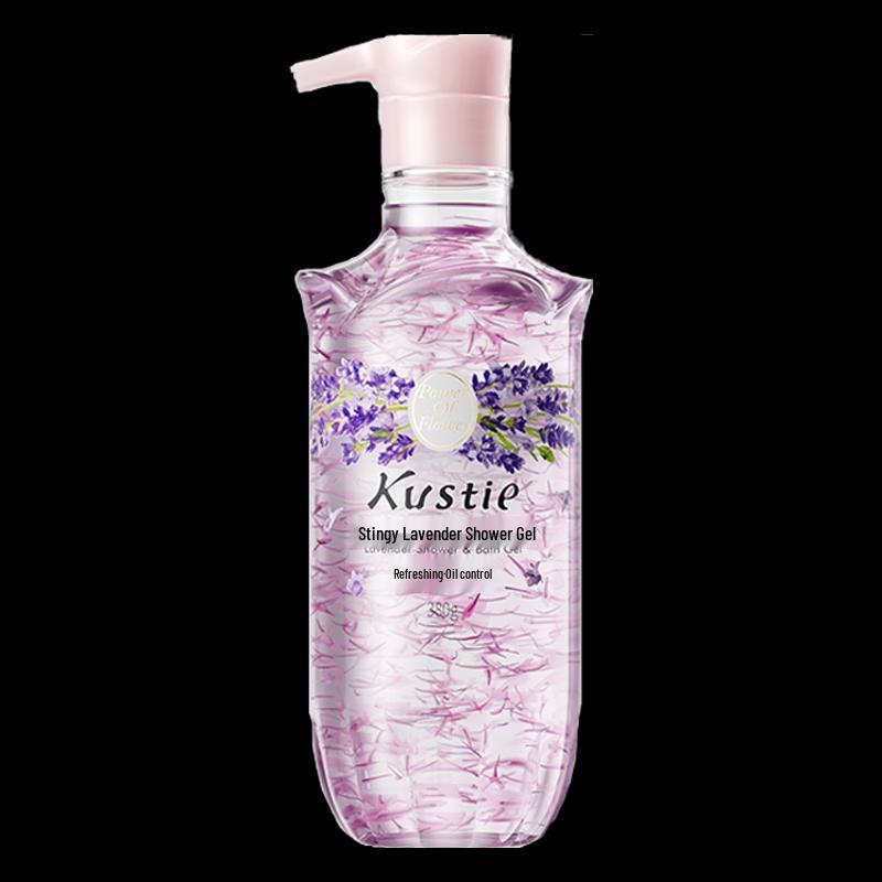 Kustie Lavender Petal Shower Gel Triple Pack