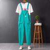 Retro Casual Jumpsuit for menn Løs overall med flere lommer. Kjeledress for menn