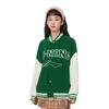 Li-Ning Logo Polar Fleece Baseball Jacket 'Green Beige' Men's AFDSD31-4