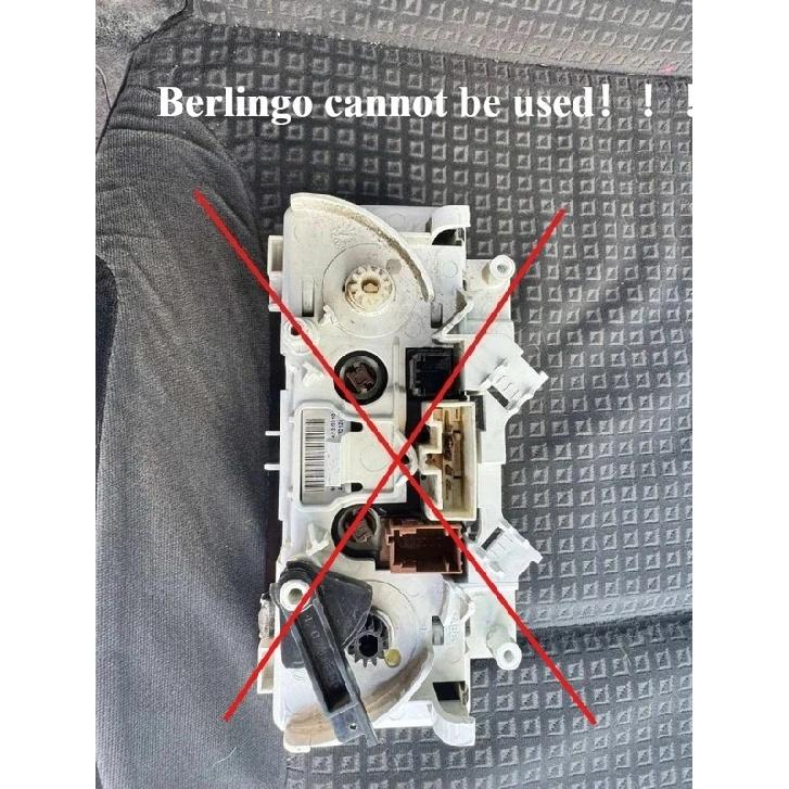 Fit for Peugeot 307 04-10 6451JS 6451JR Air conditioning panel control unit (Not suitable for Berlingo)