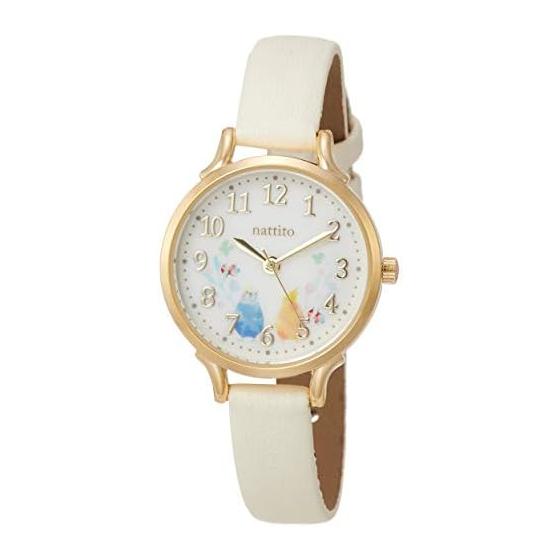 [Fieldwork] Watch Analog Syrup Leather Strap GY006-1 Women s White