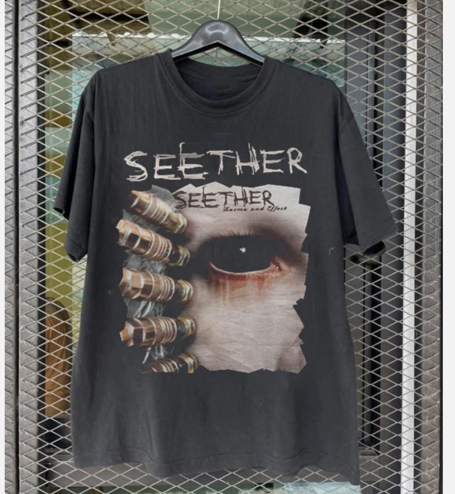

Seether Karma and Effect T shirt Full Size 4XL