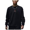 Jordan Felpa Girocollo con Stampa Logo Uomo Top Nero FV4018-010