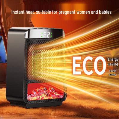 Compact Energy-Saving Mini Heater | Fast Heating Desktop Warm Air Blower for Whole House or Bedroom