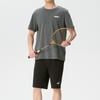 Puma Comfortable Breathable Round Neck Short Sleeve T-Shirt Men Tops Mineral-Gray 691340-86