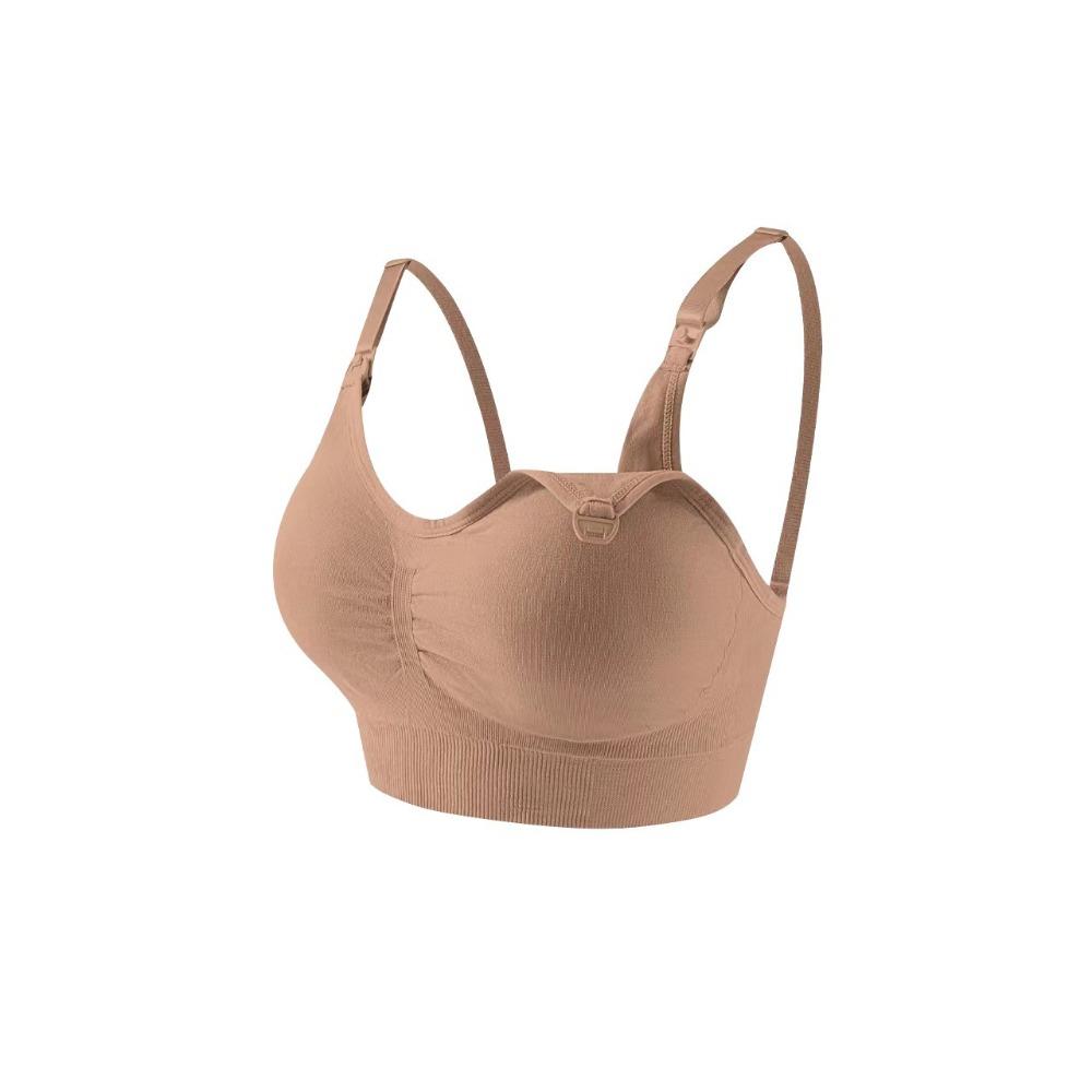 Women's Wire-Free Seamless Bralette, Adjustable Straps Full Coverage Soft Comfort Bra for Daily Wear
