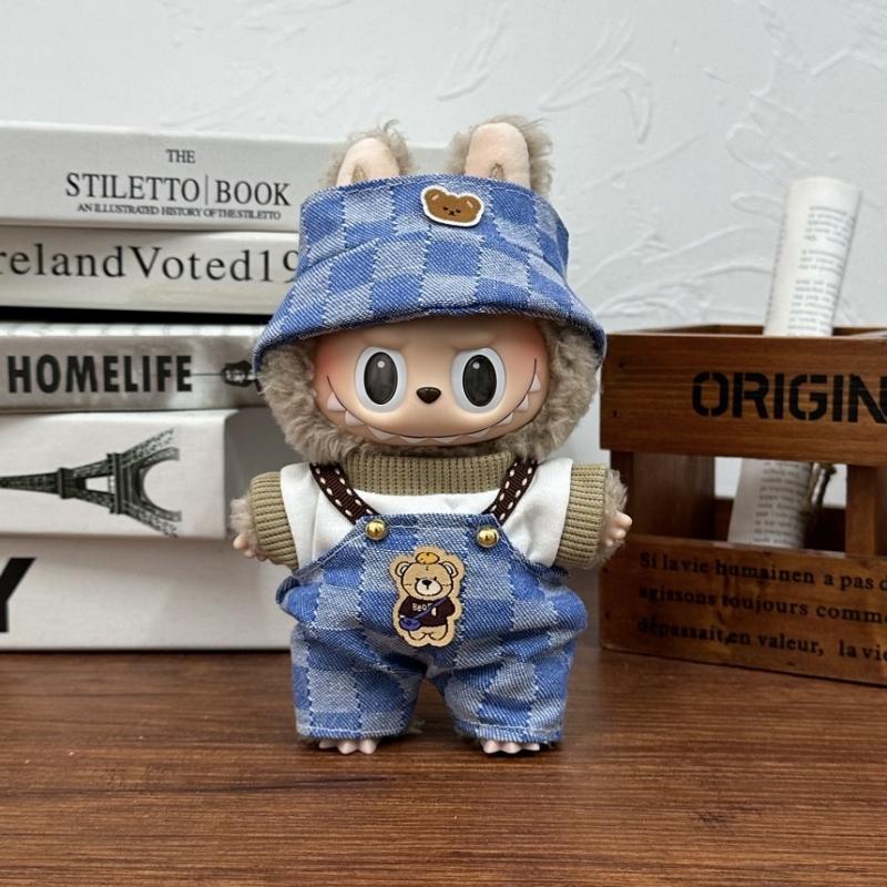 

Одежда для куклы Лабубу 15-17 см Сделай сам Одежда для мини-кукол Милая юбка для девочки Аксессуары Детские игрушки Подарок на день рождения