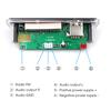 Car MP3 Player Bluetooth WMA Decoder Board 5V/12V Wireless Audio Module Support USB SD AUX FM Car Radio Module with Color Screen