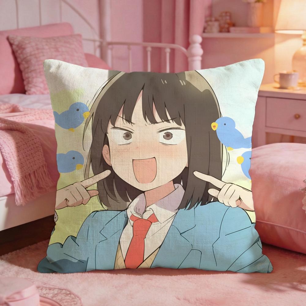 

Skip And LLoafers Anime Cushion Cover Premium Comfort Reversible Pillow Cove Two In One Design For Any Room Car Interior 30X30cm