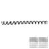 20Pcs Plastic Spiral Binding Coils 19mm 3 4in ID 30 Holes Spirals for A4 A5 Notebook