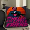 Scarface Stitch Lucky Dragon Pillow Cover Sofa Cushion Cover Home Room Decoration Children Gift